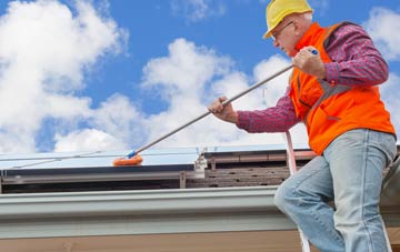 Skillington soft wash roof cleaning